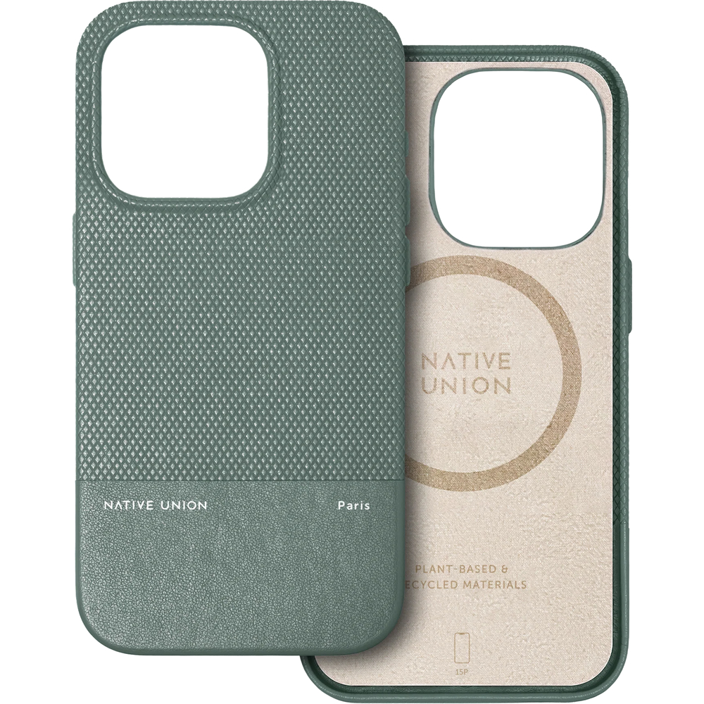 RECLA-GRN-NP23P (RE)CLASSIC CASE FOR IPHONE 15 PRO SLATE GREEN, чехол защитный для iPhone 15 PRO